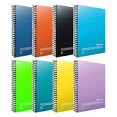 Gıpta 4931 Eko Fresco A4 PP Kapak 60 Yaprak Kareli Spiralli Defter