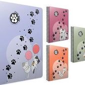 Gıpta 7070 Paw A4 Spiralli PP Kapak 80 Yaprak Çizgili Defter