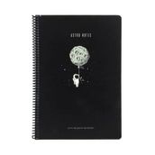 Gıpta Astro Notes Spiralli Karton Kapak A4 80 Yaprak Çizgili Defter