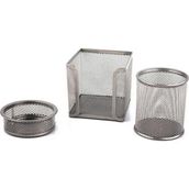 Gıpta F0031 Gümüş Metal Masa Seti