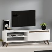 Givayo Lupin Ceviz Beyaz Tv Ünitesi