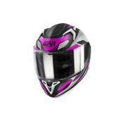 Givi 50.8 Brave Lady Full Face Mor Siyah Motosiklet Kaskı