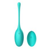 Gizli Kargo Medikal Silikon Kegel Topları (Pretty Uzaktan Kumandalı 10 Mod Titreşimli Şarjlı Kegel Egzersiz Topu Vibratör Gizli Paket)