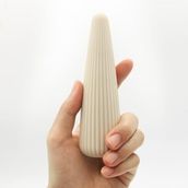 Gizli Şarj Edilebilir Güçlü Titreşimli Beyaz Velvet Vibratör