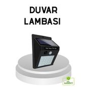Gizmurstore 20 LED Güneş Paneli Aydınlatma – Fotoselli ve Hareket Algılamalı Dış Mekan - MZUIRG9601-1
