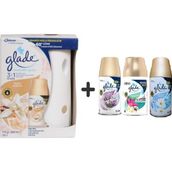 Glade Otomatik Sprey + İpeksi Vanilya+ Lavanta Ferahlığı +Tropikal Floral +Temizliğin Ferahlığı 3x269 ml Oda Kokusu