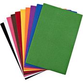 Glanart A4 Boy 10 Arlı Karışık Renk Eva , Keçe ve Simli Eva 3 Lü Set 30 Parça