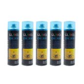 Glavol Sıvı Gres Yağı Spreyi 500Ml Zincir Yağlama Spreyi 5 Adet