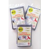 Glax Tools 3 Adet Pratik Fiber Sineklik (3 Ad. 100CMX130CM. Fiber Sineklik Tülü + 12 M. Silikon Çift Taraflı Bant