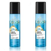 Gliss Aqua Revive 2x200 ml Sıvı Saç Kremi