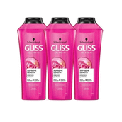 Gliss Supreme Length 3x400 ml Şampuan
