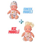 Global Toys Erkek ve Kız Modelli İngilizce Konuşan Ağlayan Oyuncak Bebek