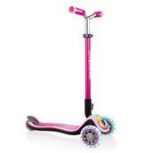 Globber 449-810 Pembe Elite Katlanan Full Işıklı Scooter