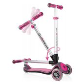 Globber Elite Deluxe Işıklı Pembe Scooter