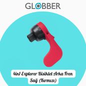 Globber Explorer 4in1 Bisiklet Kırmızı Sağ Arka Tekerlek Freni