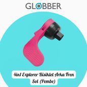 Globber Explorer 4in1 Bisiklet Pembe Sol Arka Tekerlek Freni