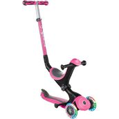 Globber Go Up Deluxe Işıklı Teker Pembe Scooter