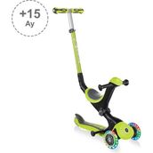 Globber Go Up Deluxe Işıklı Yeşil Scooter