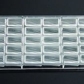 Globy Polikarbon Çikolata Kalıbı Dikdörtgen 37x15x15 mm