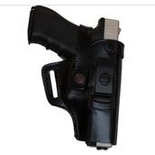 Glock Deri Tabanca Kılıfı K-080-T (SİYAH)