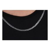 Glorria 6 mm Mariner Zincir 925 Ayar Gümüş Kolye