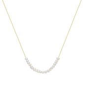 Glorria Altın İncili Sıralı Kolye