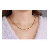 Glorria Figaro Zincir 925 Ayar Gümüş Kolye