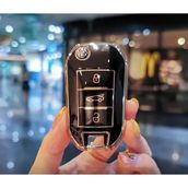 Gma Keys Lüx Fiat Scudo Van 3 Buton Nano Sustalı Anahtar Koruma Kılıfı Siyah Gold Altın Renk 1.ci Kalite
