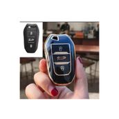 Gma Keys Lüx Toyota Proace City Nano Anahtar Koruma Kılıfı Sustasız Siyah Gold Altın Renk 1. Ci Kalite