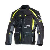 Gms Everest 3İn1 Tour Jacket - Black Yellow Motorsiklet Montu Siyah- Sarı