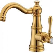 GMS NVA101 Nova Mix Altın Gold Antik Lavabo Bataryası