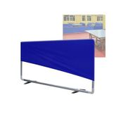 Générique Masa Tenisi Masası için Geçici Duvar, Çıkarılabilir Tahrik Bariyeri. Turşu Sahası Bölme Bloğu, Taşıması Kolay (Mavi, 140 x 72 cm/10 Adet).