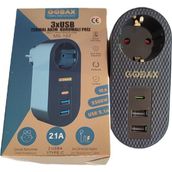 Gobax Termal Akım Korumalı Akıllı Priz 2xusb -1type-C MG-102