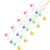 Gogogmee 50 Plastik Diş Kutusu Erkek Kız Diş Saklama Kutusu Dayanıklı Erkek Kız için Kompakt ve Taşınabilir