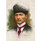 Gold Mustafa Kemal Atatürk 1000 Parça Puzzle