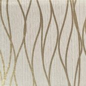 Golden 52 cm x 10 m Dalgalı Altın Duvar Kağıdı