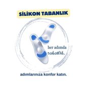 Golden Pearl Tam Ortopedik Anatomik Silikon Ayakkabı Tabanlığı Topuk Dikeni Tabanlık Düz Taban Ayak Ağrısı, 36-37