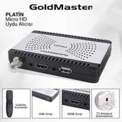 Goldmaster Micro HD-Platin Uydu Alıcı