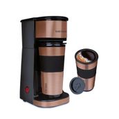 GOLDMASTER Tutku Gold Seyahat Termos Bardaklı Bpa Içermeyen Kişisel Filtre Kahve Makinesi Gm7351G