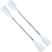 Goldsea Marine Sealux Beyaz Kano Küreği Alüminyum Malzeme Kalınlık: 2MM Ø: 32MM Boy: 200CM 2 Adet