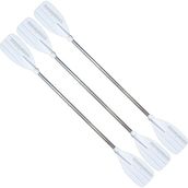 Goldsea Marine Sealux Beyaz Kano Küreği Alüminyum Malzeme Kalınlık: 2mm Ø: 32MM Boy: 200CM 3 Adet