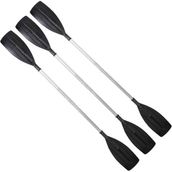 Goldsea Marine Sealux Siyah Kano Küreği Alüminyum Malzeme Kalınlık : 2mm Ø32MM Boy: 200CM 3 Adet ( Tek Parça , Katlanmaz!)