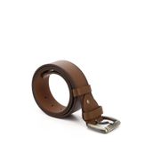 GÖNDERİR Erkek Hakiki Deri 4,5 Cm Kot Kemeri DDMK32413651 Taba Antik