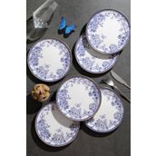 GÖNÜL Spring Seramik Pasta Tabağı 6 Lı 19cm