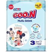 Goo.N Mutlu Bebek No:3 Midi 108 Adet Bebek Bezi