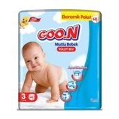 Goo.N Mutlu Bebek No:3 Midi 68 Adet Külot Bebek Bezi