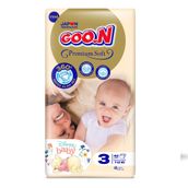 Goo.N Premium Soft No:3 Midi 40 Adet Bebek Bezi