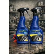 Goodyear Tire Shine 500 Ml Yüksek Performanslı 2Li Takım Ultra Güçlü Lastik Parlatıcı