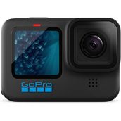 Gopro HERO11 Black - 5.3K60 Ultra Hd Video, 27MP Fotoğraf, 1/1.9" Görüntü Sensörü, Canlı Yayın, Web Kamerası, Stabilizasyon Özelliklerine Sahip Su Geçirmez Aksiyon Kamerası