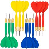 GoSports XL Dev Dart Tahtası için Dart - 12'li Paket Yedek Dart